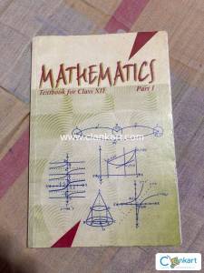 Mathematics textbook for class 12th (part 1)
