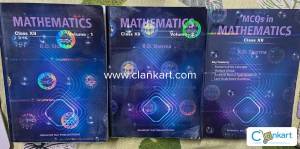 Mathematics volume 1, volume 2, volume 3 (mcq).. RD Sharma,  Class XII