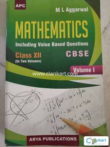 Maths-Class-12th ML AGGARWAL Vol-1