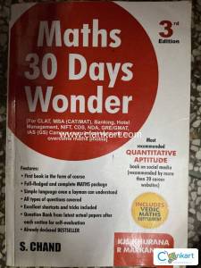 Maths 30 days wonder
