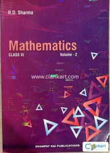 Maths Class 11th R.D.Sharma (Vol-2)