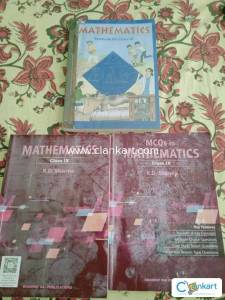 Maths Combo NCERT+ RD Sharma For Only 250 Rs Good Condition