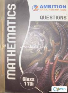 Maths Module of class 11 for IIT-JEE, NEET, BOARD EXAM.