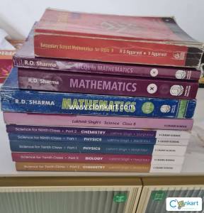 Maths and science Rd sharma and lakhmir singh 10th 9th and 8th class