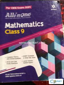 Maths book for class 9