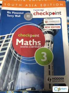 Maths checkpoint 3
