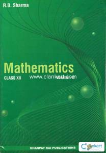 Maths for Class XII by R D Sharma Vol II