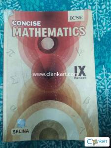 Maths icse Text book