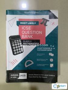 Maths icse class 10 Oswal most likely question bank