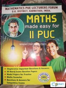 Maths made easy for 2nd puc