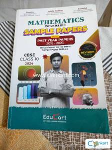 Maths std. Sample paper