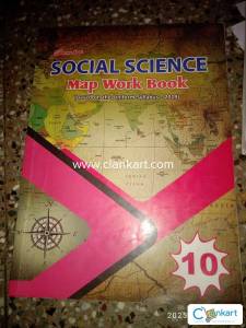 Matric social science Map work book class 10(Tamil Nadu)