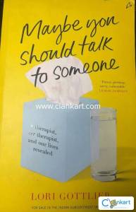 Maybe you should talk to someone (with FREE bookmark)