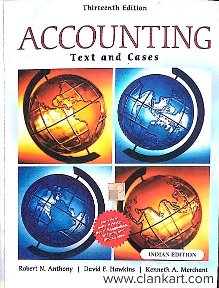 Accounting - Text Cases - ANTHONY HAWKINS MERCHANT