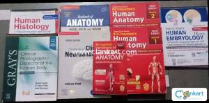 Mbbs 1 st year books all are standard books brand new condition