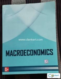 Mc Graw Hill 'Macroeconomics' for BBA/MBA