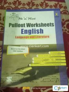 Me 'n' Mine pullout worksheet English lang and lit CBSE