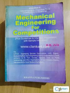 Mechanical Engineering for Competitions by R.K. Jain