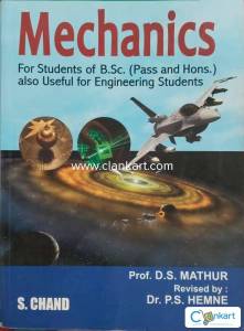 Mechanics For B.Sc. by Pro. d.S Mathur
