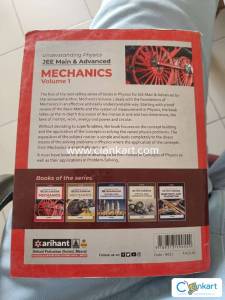Mechanics Volume 1 BY DC PANDEY