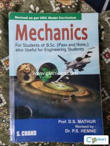 Mechanics for Student Bsc (Pass and Hons)