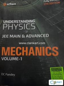 Mechanics volume 1 by DC Pandey