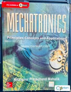 Mechatronics Book By Nitaigour Premchand Mahalik