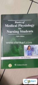 Medical physiology for 1st year