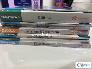 Medicine books and neet prep books