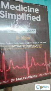 Medicine simplified by Dr Mukesh Bhatia latest 11th ed