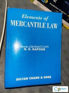 Mercantile law by ND Kapoor