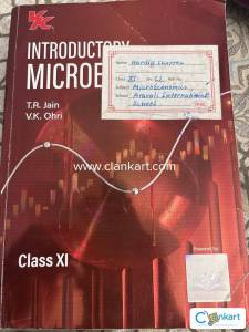 MicroEconomics Class-11th By T.R Jain