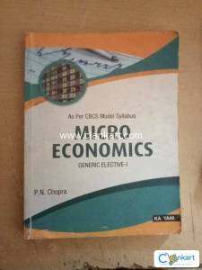 Micro Economics CBCS Model Syllabus Kalyani