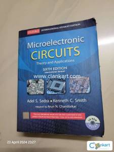 Micro electronic circuits by sedra smith