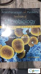 Microbiology , Ananthanarayan and paniker's