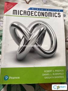 Microeconomics 9th edition by Pearson