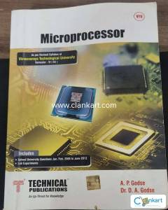 Microprocessor Book for 6th sem Engineering