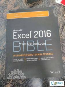 Microsoft excel 2016 bible