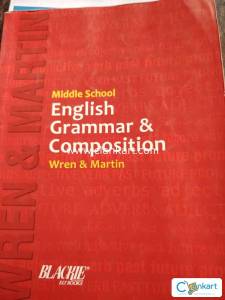 Middle School English Grammar Composition  class 8 by Wren and Martin