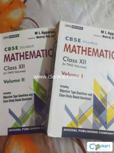 Ml agrawal Maths  both volumes for Class12