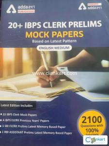 Mock Paper in English for IBPS clerk exam