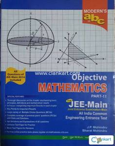 Modern's ABC of Objective Mathematics Part I & II