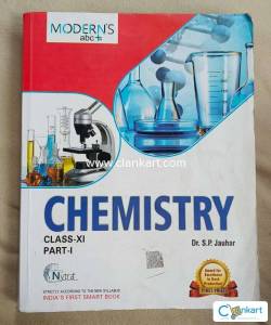 Modern's abc Chemistry Reference Book class 11