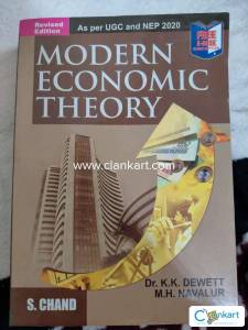 Modern Economics Theory by Dr. K.K Dewett and M.H Navalaur