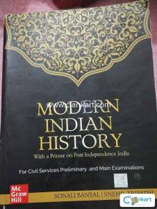 Modern Indian History Sonali Bansal,Snehil Tripathi