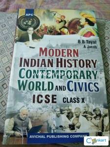 Modern Indian history contemporary world and civics icse class 10