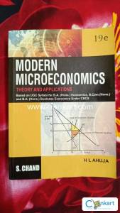 Modern Microeconomics HL Ahuja (S Chand)