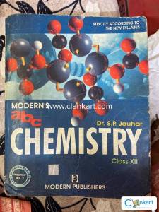 Modern abc Chemistry by Dr. S.P. Jauhar for class XII