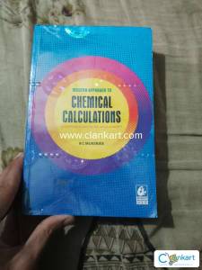 Modern chemical calculations by RC Mukherjee