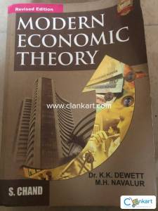 Modern economics theory